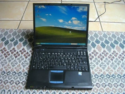 HP Compaq EVO N 600c Intel Pentium 1,1 GHz 14,1" 512 MB RAM 40 GB FP win XP pro! - Bild 1 von 4