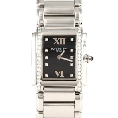 Auténtico cuarzo Patek Philippe Twenty-4 D 10P 4910 10A-001 SS #260-006-736-... Foto 1 de 4