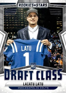 Panini Rookies & Stars 2024 - Draft Class Laiatu Latu #DC-LAU (RC) - Imagen 1 de 3