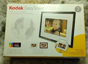 Kodak EasyShare P720 7" Digital Picture Frame Unused/Open Box. Complete  - Picture 1 of 7