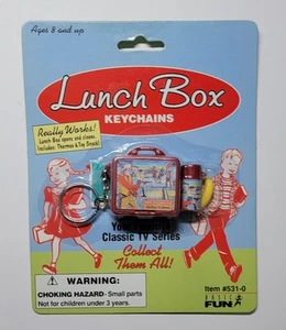 Basic Fun LUNCH BOX keychain Gunsmoke NEW - Picture 1 of 3