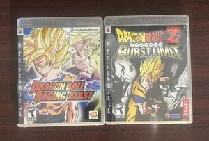 Dragon Ball: Raging Blast And Burst Limit Lot Sony Playstation 3,) CIB TESTED - Picture 1 of 4