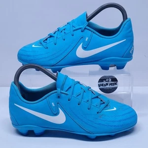 Nike Football Boots - Uk Size 4.5 - Phantom GX Blue Moulded Studs - Picture 1 of 13