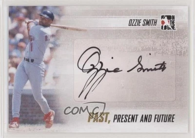 2013 ITG Past Present and Future Auto Ozzie Smith #PPF-OS1 Auto HOF - Image 1 of 2