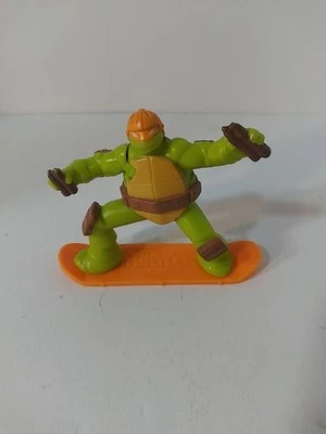 Figura de acción Teenage Mutant Ninja Turtles en snowboard 2013 Happy Meal 3 pulgadas Foto 1 de 2