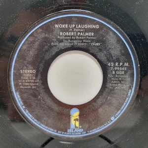 Robert Palmer Woke Up Laughing / Hyperactive 7" 45rpm M- Vinyl 80's Record 45 - Bild 1 von 2