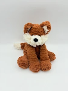Juguete de peluche Jellycat Fuddlewuddle Fox naranja sentado Londres 10" - Imagen 1 de 7