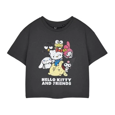 Hello Kitty & Friends  Camiseta de Manga Corta para Mujer (NS8912) - Imagen 1 de 4