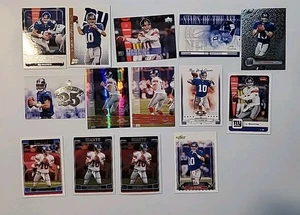 2006 Lot; 14 ELI MANNING Football Cards, New York Giants, Parallel, Inserts - Picture 1 of 7