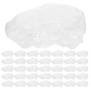 300 Pcs Waterproof Shower Cap Men and Women Miss One-time Use Bath Hat - Foto 1 di 12