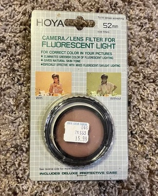 Hoya 52mm FL-Day Lens/Filter - New - Image 1 of 4
