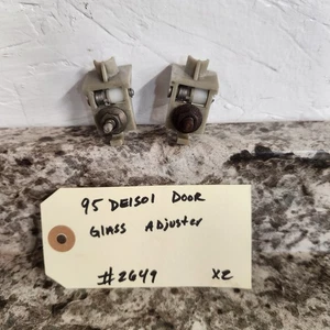 (2) 93-97 OEM Honda Del Sol Door Window Glass Adjust Adjuster Stop Stopper Level - Foto 1 di 5