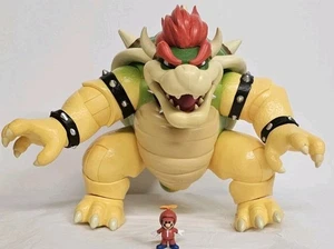 Super Mario Bros Movie Bowser with Lights And 1- 3 Micro Mario Propeller Tested - Picture 1 of 11