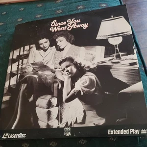 Since You Went Away Laserdiscs Claudette Colbert Shirley Temple Free Ship U.s. - Picture 1 of 2
