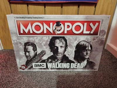 Monopoly AMC The Walking Dead Limited Ed Rare Collectible Board Game • English • - Image 1 of 3