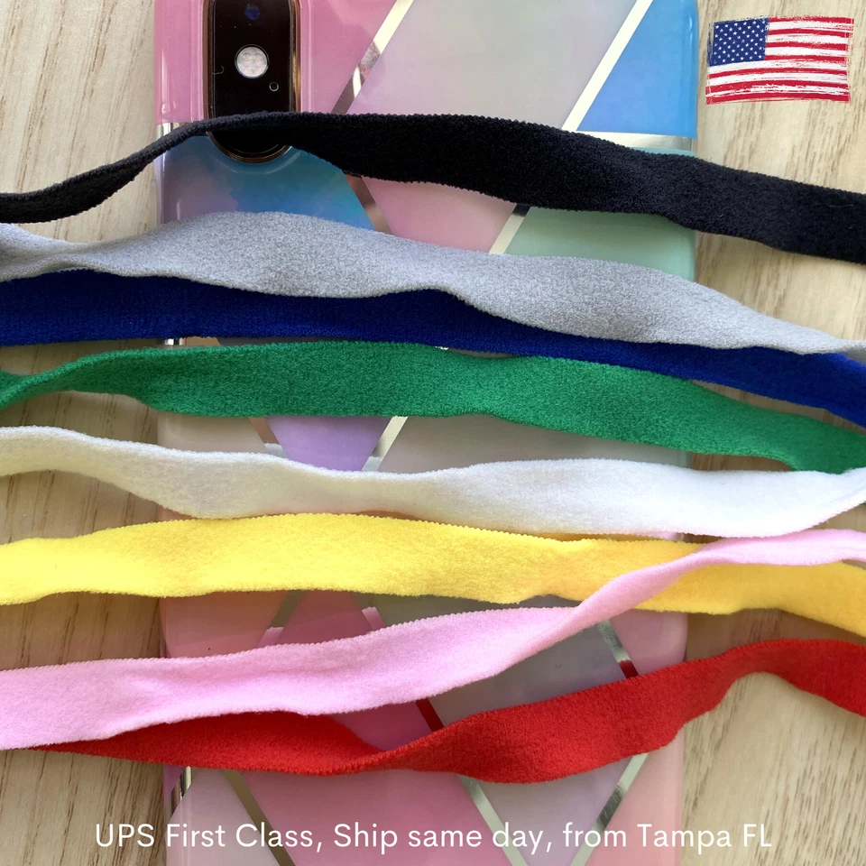 Cuerda elástica de 3 yardas de ancho de color 10 mm Foto 1 de 4