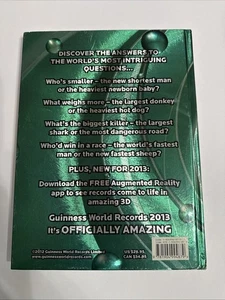 Guinness World Records 2013 - Hardcover von Guinness World Records - SEHR GUT - Bild 1 von 2