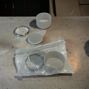 Filterset mit Metallring für IQ Perfetto Gama Professional GA.MA iQ Fön 3 teilig