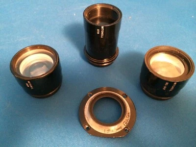 MITCHELL NC/GC 35mm PELÍCULA/CÁMARA FOTOGRÁFICA VISOR ELEMENTOS DE VIDRIO (3)  Foto 1 de 4