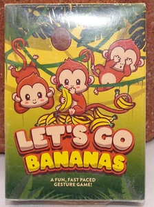 Juego de cartas Korahza Let's Go Bananas 60 cartas de juego familiar noche - Imagen 1 de 2