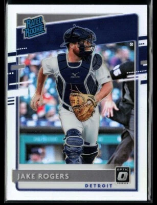2020 Donruss Optic Holo #72 Jake Rogers RR RC - Image 1 of 2