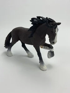 Schleich Shire Stallion 13734 Toy Draft Horse Retired New With Tag - Picture 1 of 6