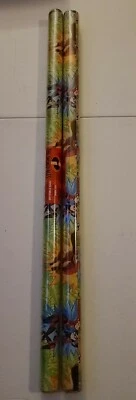 Lot Of 2 The Incredibles Gift Wrap Rolls 30 FT Total Wrapping Paper Disney Pixar - Image 1 of 4