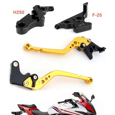 Long Clutch Brake Lever for Honda CBR500R/F/X 13-18 CB300R/F/FA GROM 125 14-18 G Foto 1 de 4