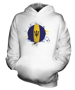BARBADOS FOOTBALL KIDS HOODIE HOODY BOYS GIRLS TODDLER - Picture 1 of 14