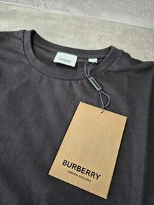 BURBERRY T-Shirt – Black, Size M, 100% Cotton - Bild 1 von 9