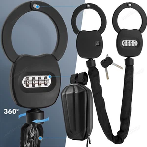 Nuevo E Scooter Cerradura para E Scooter y Scooter Esposas Cerradura de Cable - Imagen 1 de 11