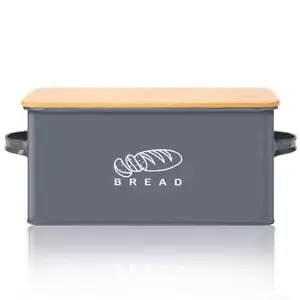 Bread Box Holder with Cutting Board Lid for Pantry Freezer Kitchen Countertop - Picture 1 of 7