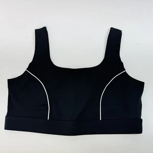 Sujetador deportivo Fabletics para mujer de impacto medio negro/blanco/talla XXL/1X - NUEVO CON ETIQUETAS - Imagen 1 de 3