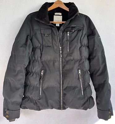 Obermeyer Puffer Snowboard Ski Jacket Women's Black Size 14 Zip Pockets Resort - Image 1 of 4