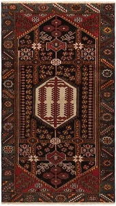 Patina Annodato a Mano Tappeto Persiano 168x95 cm-Orientt,Tappeto,Rug,Blu Notte - Picture 1 of 11