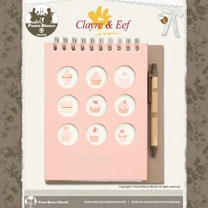 CLAYRE & EEF | 6PA0077 | Ricettario - Recipe book | Shabby chic - Picture 1 of 1