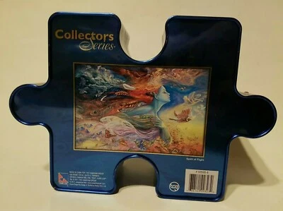 Josephine Wall Spirit of Flight Puzzle Shaped Tin  1000 Pcs Collectors Edition - Image 1 of 4