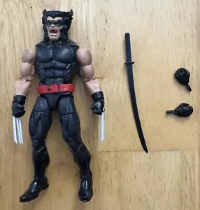 Marvel Legends Uncanny X-Men Wolverine Black Suit Retro 80th Hasbro Loose - Picture 1 of 1
