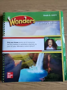 Wonders Teacher's Edition Unit 3 Grade 4, Paperback by Mcgraw Hill (COR), Bra... - Picture 1 of 3