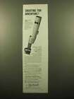 1959 Bushnell Spacemaster Telescope Lens System Ad