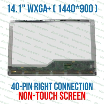 LENOVO 42T0498 LAPTOP LED LCD Screen 42T0497 LP141WP2(TL)(B1) 14.1" WXGA+ - Image 1 of 3