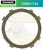 Kawasaki 1995 - 2006 NINJA ZX-6R/9R CLUTCH FRICTION PLATE 13088-1124 9 set - Image 1 of 1