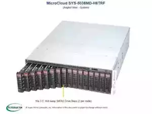Supermicro 3U 2 Bay 1xFCBGA 1667 32GB(4DIMMS) 2xSATA/SAS SYS-5038MD-H8TRF(11635) - Picture 1 of 5