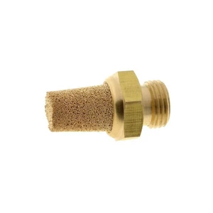 T40C1800 Muffler BSP 1/8" Outer Ring 10bar 64-81dB Sintered Bronze NORGREN HER - Bild 1 von 1