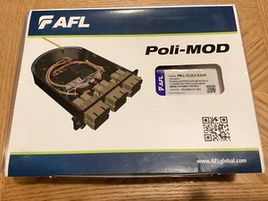 AFL Poli-MOD Loaded Patch & Splice Cassette W/ Pigtails LC/UPC 12F SM 900um - Afbeelding 1 van 13