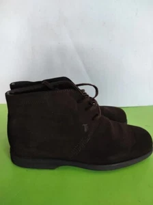 Tod's Scarpa uomo polacchino - Misura 41.5 camoscio marrone - Foto 1 di 11
