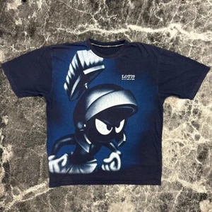 Vintage Paket 29 Hemd Herren XXL Looney Tunes Marvin the Martian Y2K All Over Print - Bild 1 von 5