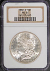 1882-S $1 Silver Morgan MS 64 NGC # 261012-065 + Bonus