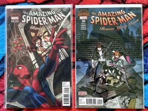 Amazing Spiderman Renew Your Vows Secret Wars #1-5 Variants 1,2,3 & 5 VF+-NM - Picture 1 of 6