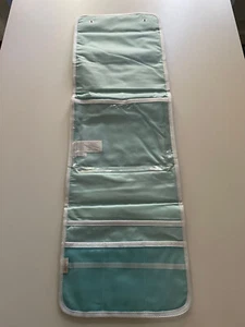 CRABTREE & EVELYN TRAVEL FOLDOUT MAKEUP COSMETIC TOILETRY ORGANIZER KIT BAG CASE - Picture 1 of 18